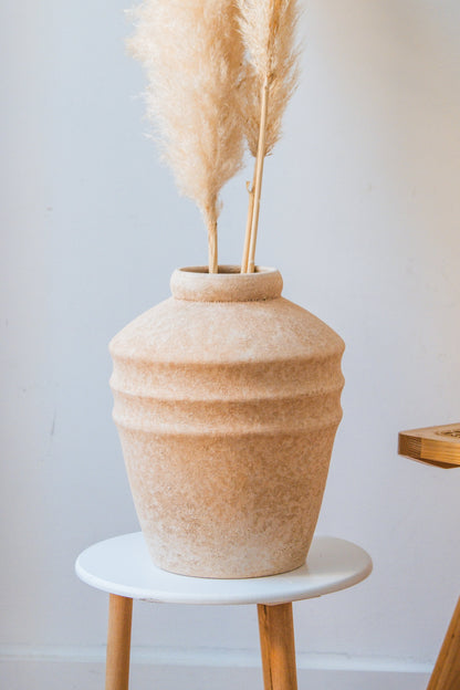 Textured Earth Vase