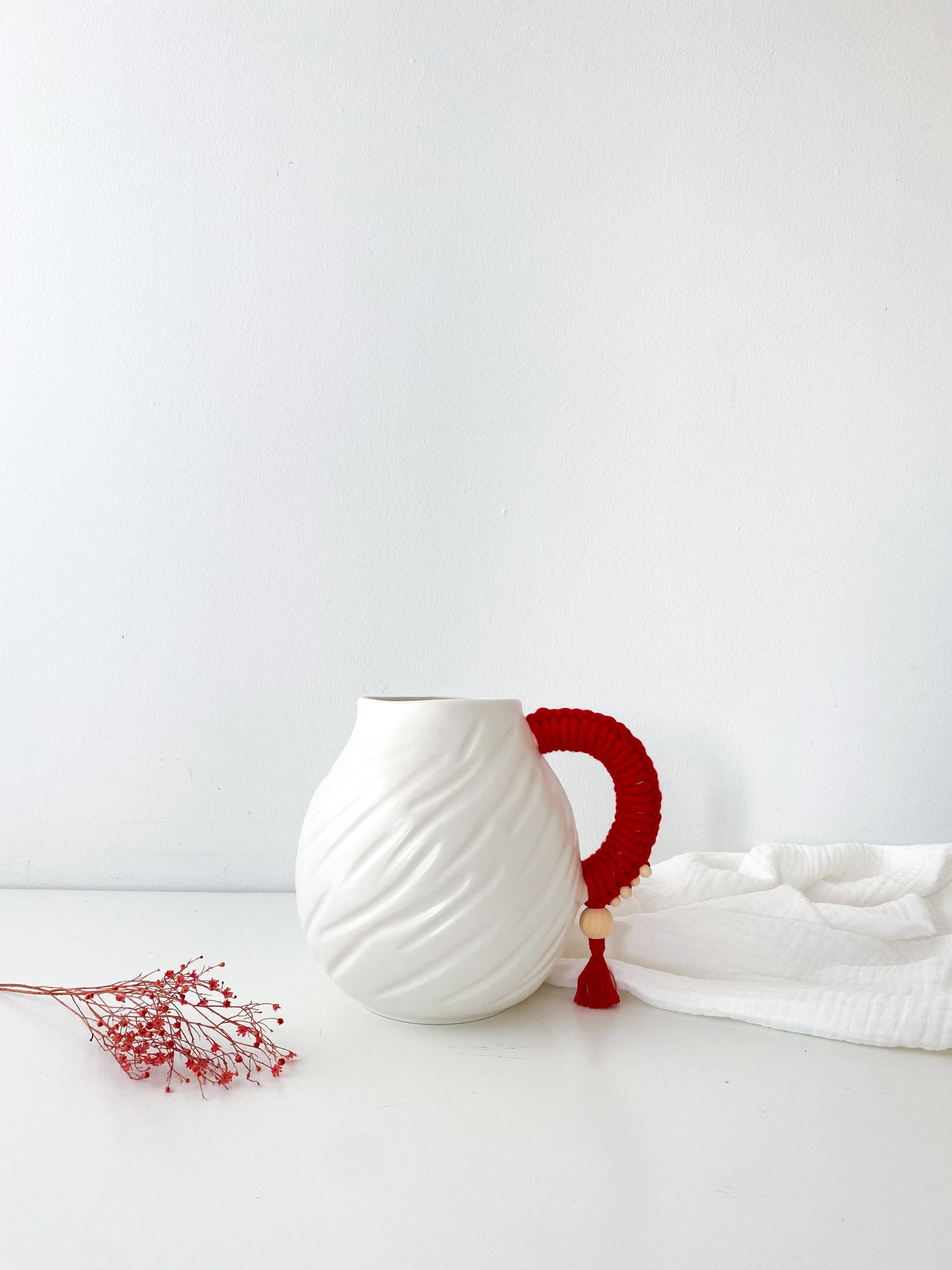 White and Green Jug - Tulum