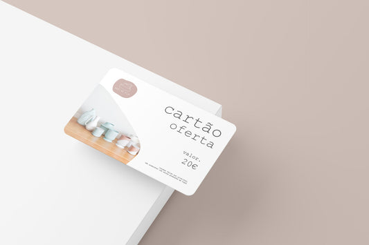 Cartão Oferta Aqui Há Peça